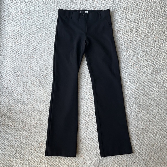 Betabrand Straight Leg Classic Dress Pant Yoga Pants Black Small - Picture 5 of 11